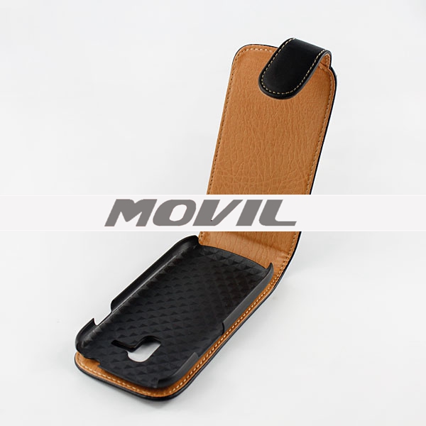 NP-1990 PU  leathe funda para Samsung Galaxy S3 mini I8190-3